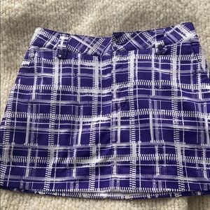 Under Armor golf skirt